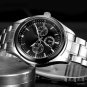 Original Fashion Design Mens black Watches Top Quartz Brand Gifts Clock
