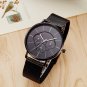 Mens Black Watches Stainless Steel Mesh Band Analog Quartz Dress Ladies 11S9738G01