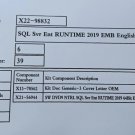New Sealed - SQL Server 2019 Enterprise | 16 Core + 10 CAL Genuine PHYSICAL ITEM