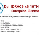 Dell iDRAC9 X6 Enterprise License for PowerEdge R760/R660/R6615/R7625 12Hour