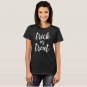 Trick or Treat Modern Script Womens Halloween T-Shirt