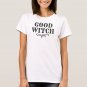 Good Witch Black and White Womens Halloween T-Shirt