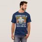 Bourbon Goes In Wisdom Comes Out 1970s Retro Tshirt