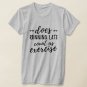 Does Running Late Count as Exercise Funny T-Shirt