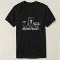 Retro Vintage Never Forget Cassette Tape T-shirt