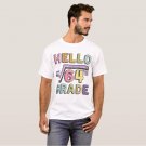 Hello 8th Grade Funny Square Root of 64 Math T-Shirt