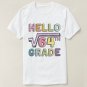 Hello 8th Grade Funny Square Root of 64 Math T-Shirt