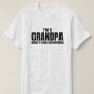 I'm a grandpa whats your superpower Funny sayings T-Shirt