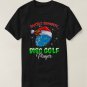 Cute Santa's Favorite Disc Golf Player Fun Christmas Pajama T-shirt