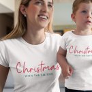 Family Christmas  Modern Minimalist Family Name T-Shirt