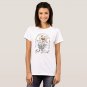 Vintage Bee and Wild Flowers T-Shirt