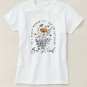 Vintage Bee and Wild Flowers T-Shirt