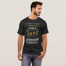 80th Birthday Add Name Year Legendary Black Gold T-Shirt