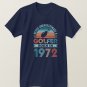 Golfer Born In 1972 50Th Birthday Golfing Gift T-Shirt