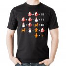 Mathematical Equations Quiz Funny Math Teacher Christmas T-Shirt