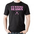 Cunting Season Hunting Counting Season Funny T-Shirt