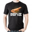 Uromastyx Respect The Spiny Tail Funny Pet Dabb Lizard T-Shirt