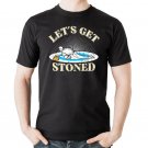 Curling Stone Let's Get Stoned Curler Sayings Curling Game T-Shirt