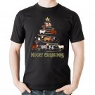 Funny Mooey Christmas Cow Farm Animals Cute Cow Lover Xmas T-Shirt