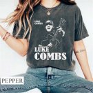 Luke Combs Concert Shirt, Luke Combs with Guitar Tee, Luke Combs Fan Gift, Music Tour Shirt