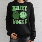 Happy Go Vintage St Patrick's Day Shirt, Retro Saint Patrick's Day Shirt, Day Drinking Shirt, Retro 
