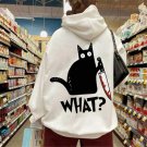 Cat What Sweater Gifts, Funny Black Cat Sweatshirt, Funny Cat Gift, Cat Lover Shirt, Murderous Cat T