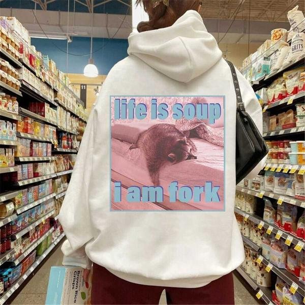 Opossums Lover Shirt, Life Is Soup I Am Fork Raccoon Meme, Possums Shirt, Opossums Meme, Eat Trash P