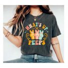 Funny Easter Tshirt, What's Up Peeps Easter Shirt,Easter Peeps Squad Shirt, Easter Matching Shirts, 