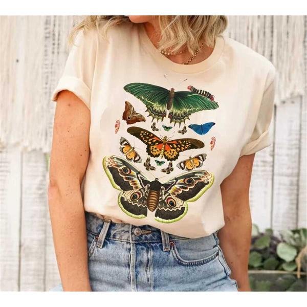 Cottagecore Shirt, Moth Shirt, Bug Shirt, Aesthetic Shirt, Insect Shirt, Cottage Core Shirt, Goblinc