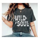 Wild Soul Western Wear Clothing Shirt Distressed Vintage Inspired T-Shirt