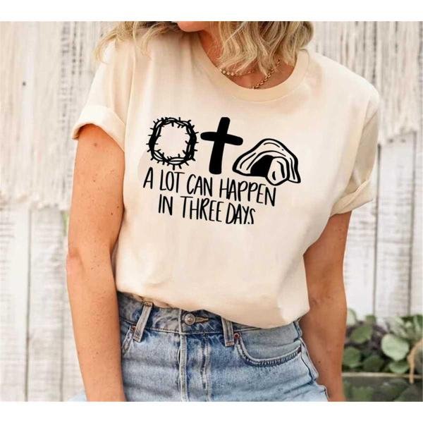 He is Risen Shirt, Easter Shirt, Vintage Easter Shirt, Shirt for Easter, Good Friday T-Shirt