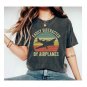 Gift for Airplane Lover, Easily Distracted by Airplanes, Aviation Shirt, Funny Pilot Shirt, Retro Vi