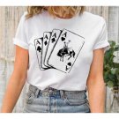 Playing Card Shirt, Ace Card Cowboy Shirt, Poker Card Games Shirt, Country Girl Shirt, Western Shirt