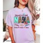 Personalized Grandma Shirt Custom Blessed To Be Called Nana Kids Art Flower Nana T-Shirt