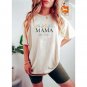 Comfort Colors Mama Est Floral Shirt Mama Flower T-Shirt