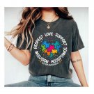 Autism Awareness Shirt, Autism Shirt, Autism Teacher Shirt, Respect Love Support Inclusion Shirt, Te