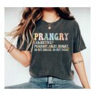 Prangry T-shirt,Pregnancy Shirt,Baby Announcement,New Mom Gifts,Gift for Expecting Mom,Pregnancy Rev
