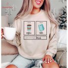 First and Then Awareness Hoodie, First Coffee Then Data I Am Earning A Break Sweatshirt, School Psyc