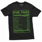 Men S Irish Facts T Shirt St Patrick S Day Ireland Flag T-Shirt