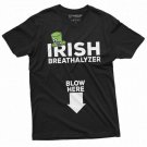 St Patrick S Day Irish Breatalyzer Blow Here Adult Humor T-Shirt