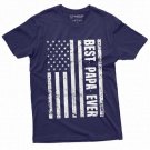 Men S Papa Shirt Fathers Day Best Papa Ever Dad T-Shirt