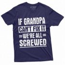 Men S Grandpa Fix It Funny Shirt Gift For Grandfather T-Shirt