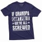 Men S Grandpa Fix It Funny Shirt Gift For Grandfather T-Shirt