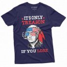 Men's Funny George Washington Cool 4th of July Tee Shirt Independence day humor Quote Saying Tee