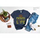 Farm Living Shirt, Farm Life T-Shirt, Farm Animals Shirt,Farmer Gift,Farmer Shirts,Country Life Shir