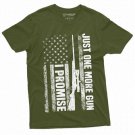Men S Pro Gun T Shirt One More Gun Usa Patriotic T-Shirt