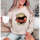 Mustang Mama Trendy Horse Owner Sweatshirt Mustang Horse Crewneck Equestrian Mustang Sweatshirt Anim