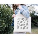 Aesthetic Grocery Bag, Trendy Vegetables Tote Bag, Green Life Tote Bag, Vegan Lifestyle Tote Bag, He