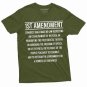 Patriotic Constitution T Shirt 1st Amendment Freedom Of Speech Democracy T-Shirt