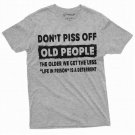 Men S Funny Dont Piss Off Old People Tee Shirt T-Shirt
